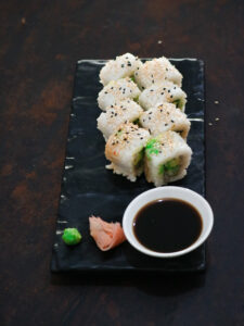 Gambar Resto Branding Sushi Putih