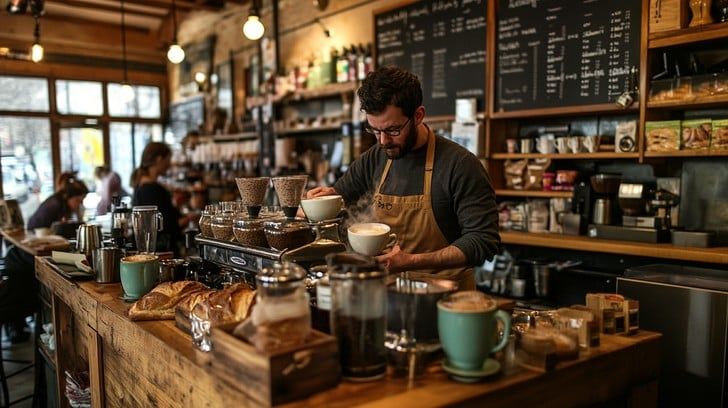 Konsep branding cafe