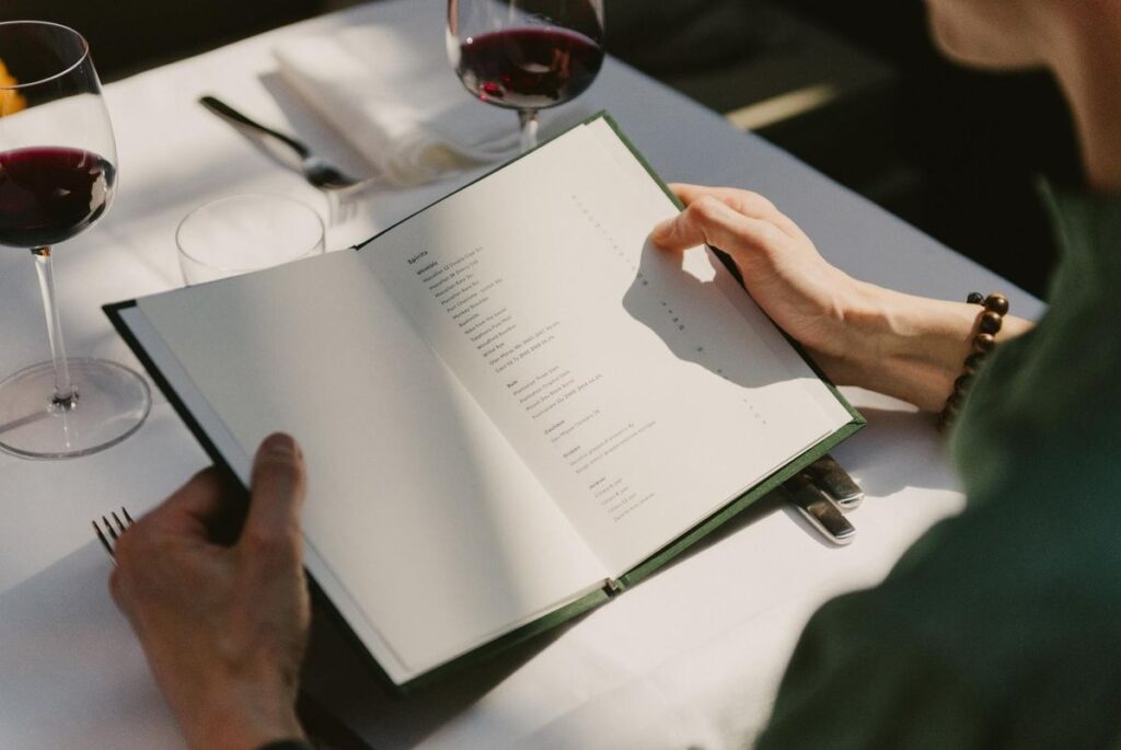 Katalog Menu Restoran Mewah